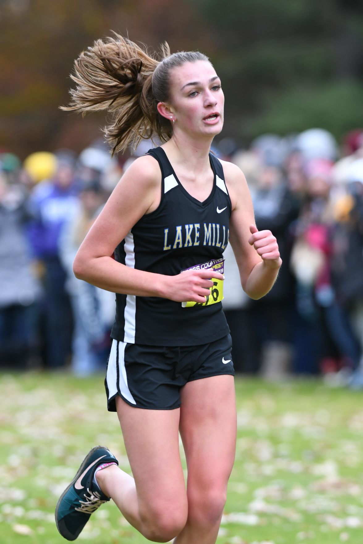 WIAA state cross country photo: Reese Willie, Lake Mills